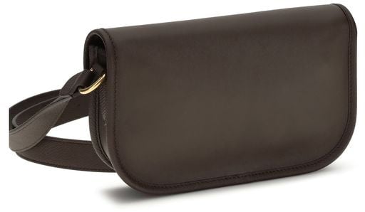 Valentino Garavani Valentino Garavani Brown Calf Leather Bos Taurus Shoulder Bag Bruin