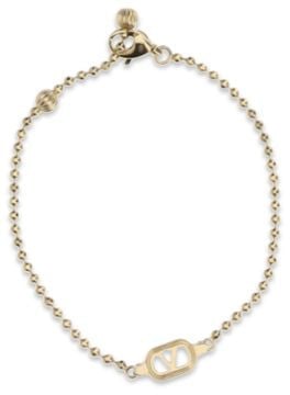 Valentino Garavani Gold Brass Bracelet Goud