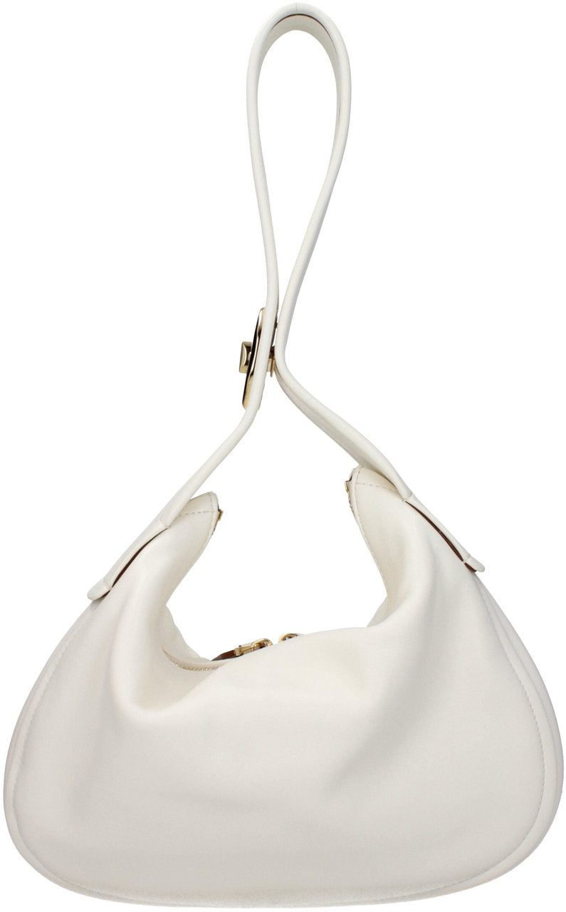 Valentino Garavani Valentino Garavani Beige Leather Handbag Wit