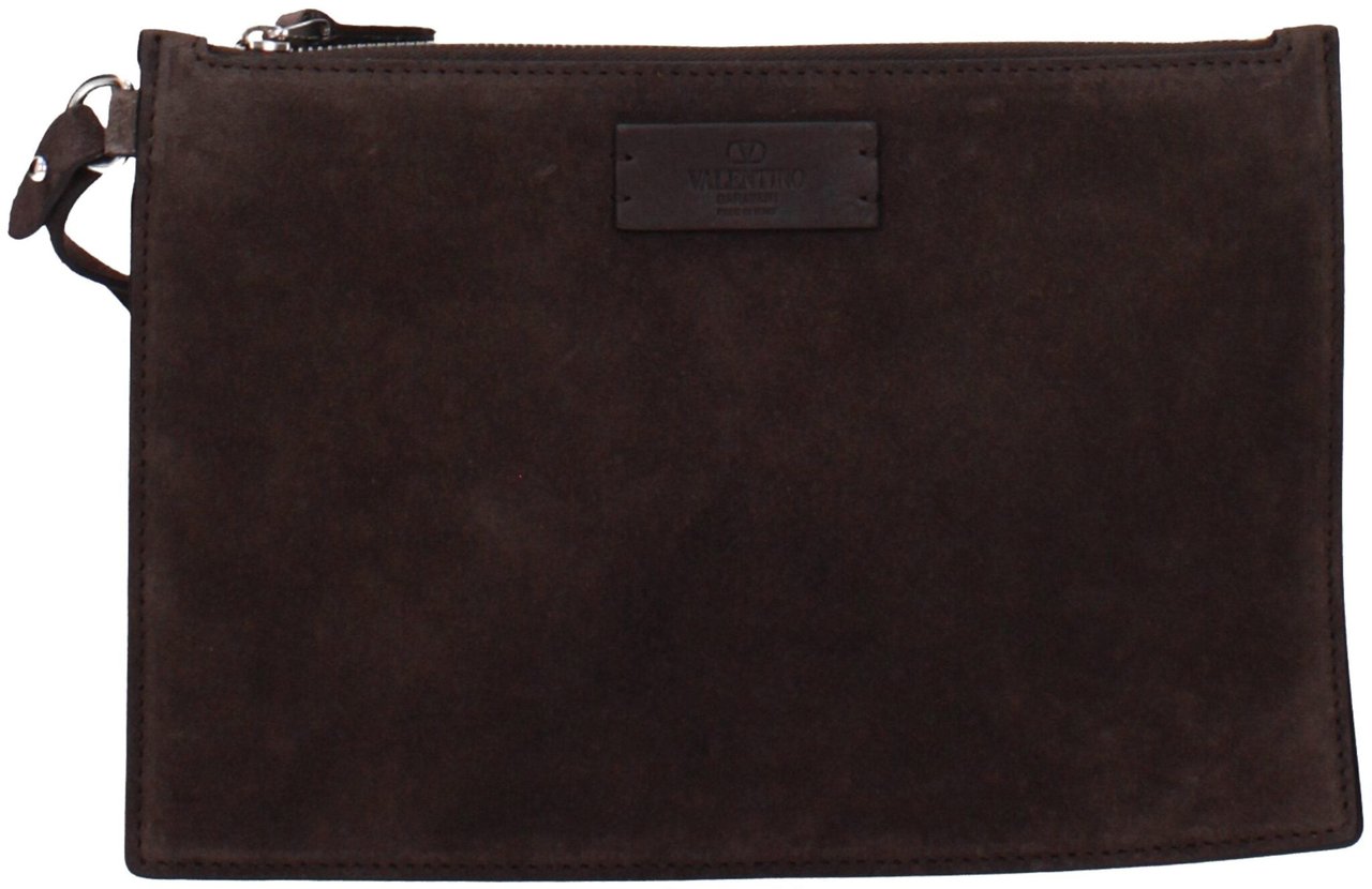 Valentino Garavani Valentino Garavani Brown Leather Shoulder Bag Bruin