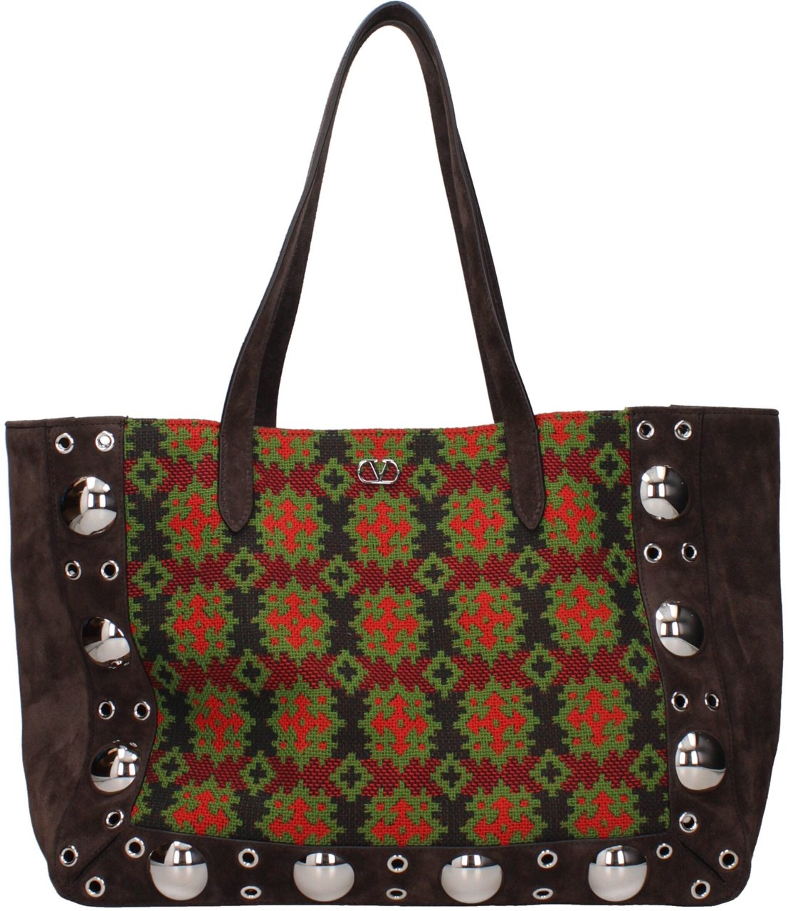 Valentino Garavani Valentino Garavani Brown Leather Shoulder Bag Bruin