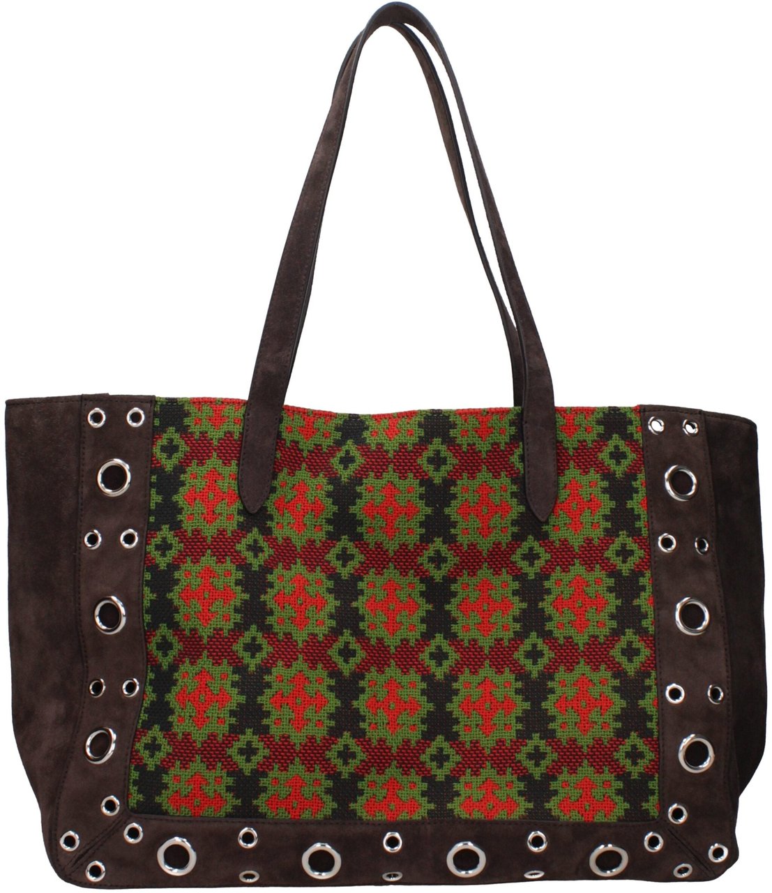 Valentino Garavani Valentino Garavani Brown Leather Shoulder Bag Bruin