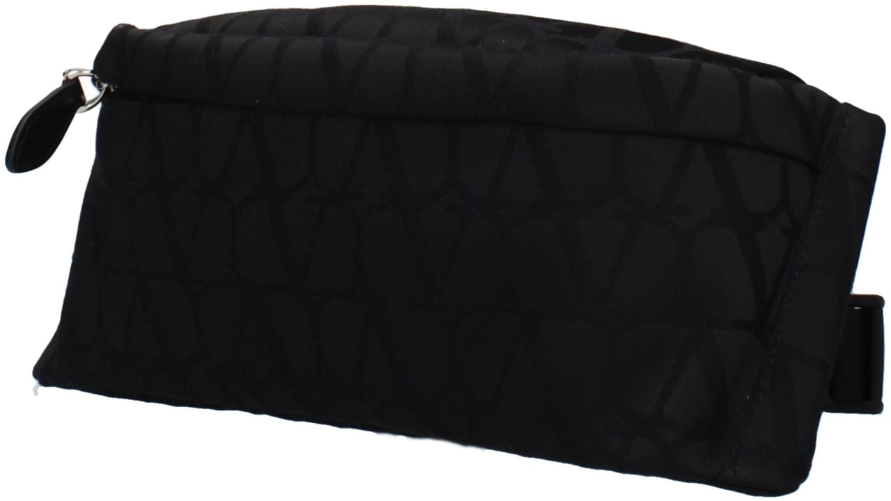 Valentino Garavani Valentino Garavani Black Fabric Backpack Zwart