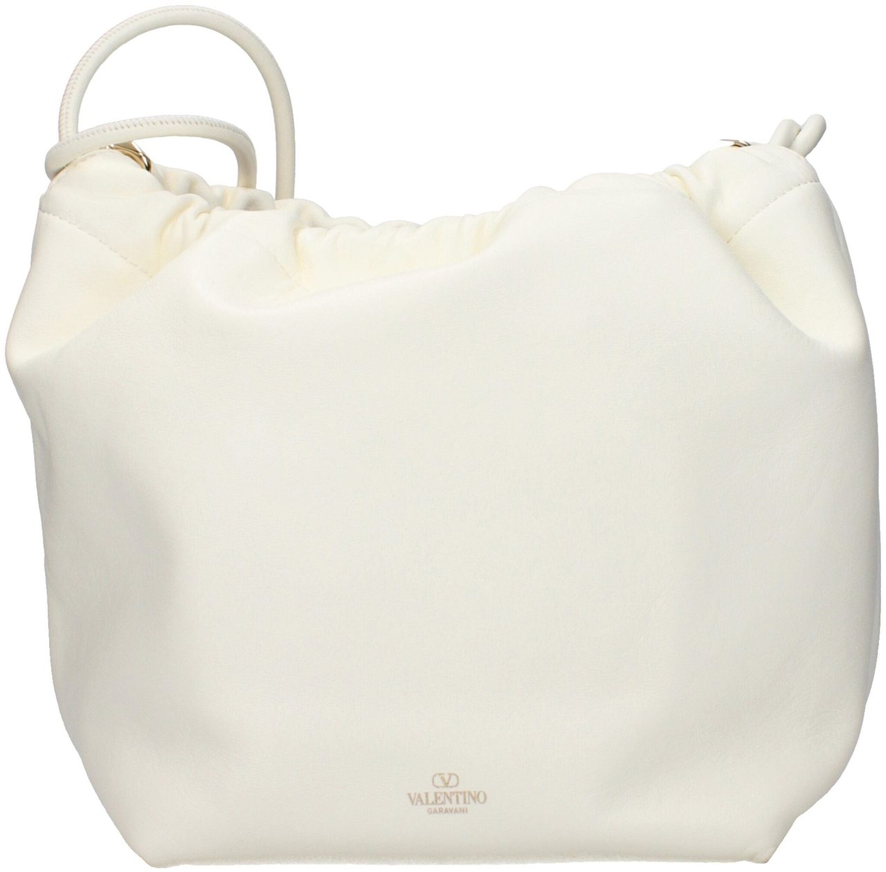 Valentino Garavani Valentino Garavani Beige Leather Shoulder Bag Beige