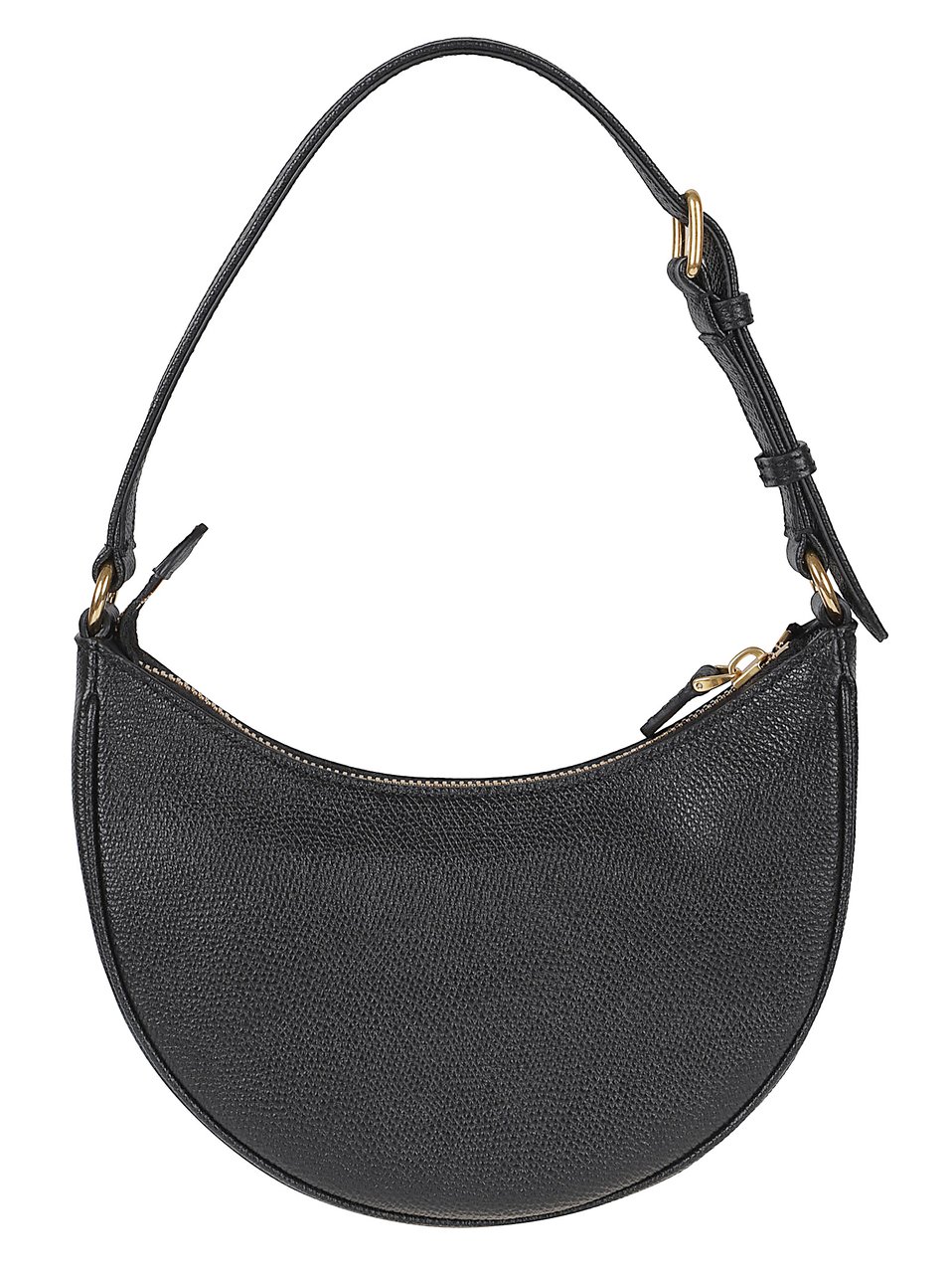 Valentino Garavani Grey Calf Leather VLogo Bag Grijs