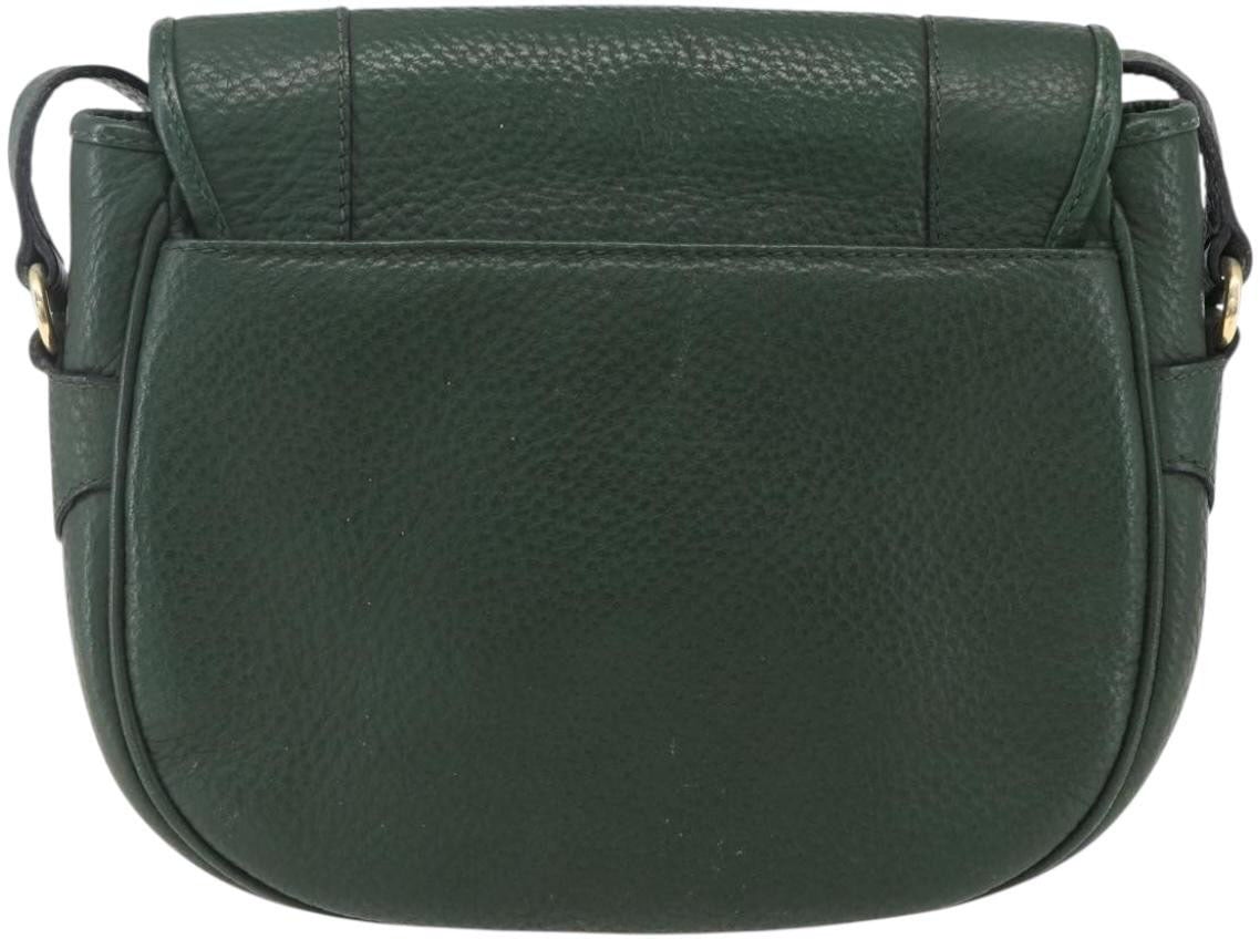 Valentino Garavani Valentino Garavani VLogo Shoulder Bag Leather Groen