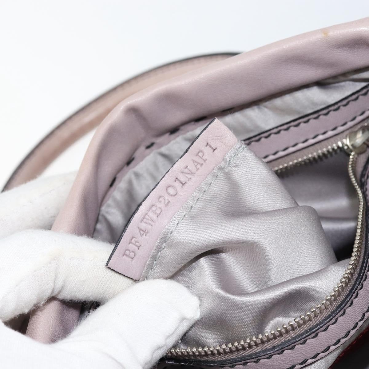 Valentino Garavani Valentino Garavani Rose Handbag Leather Paars