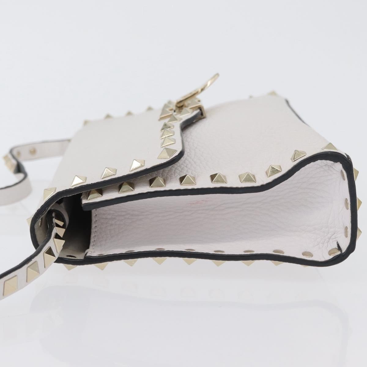 Valentino Garavani Rockstud Flip Lock Flap Leather Large Divers