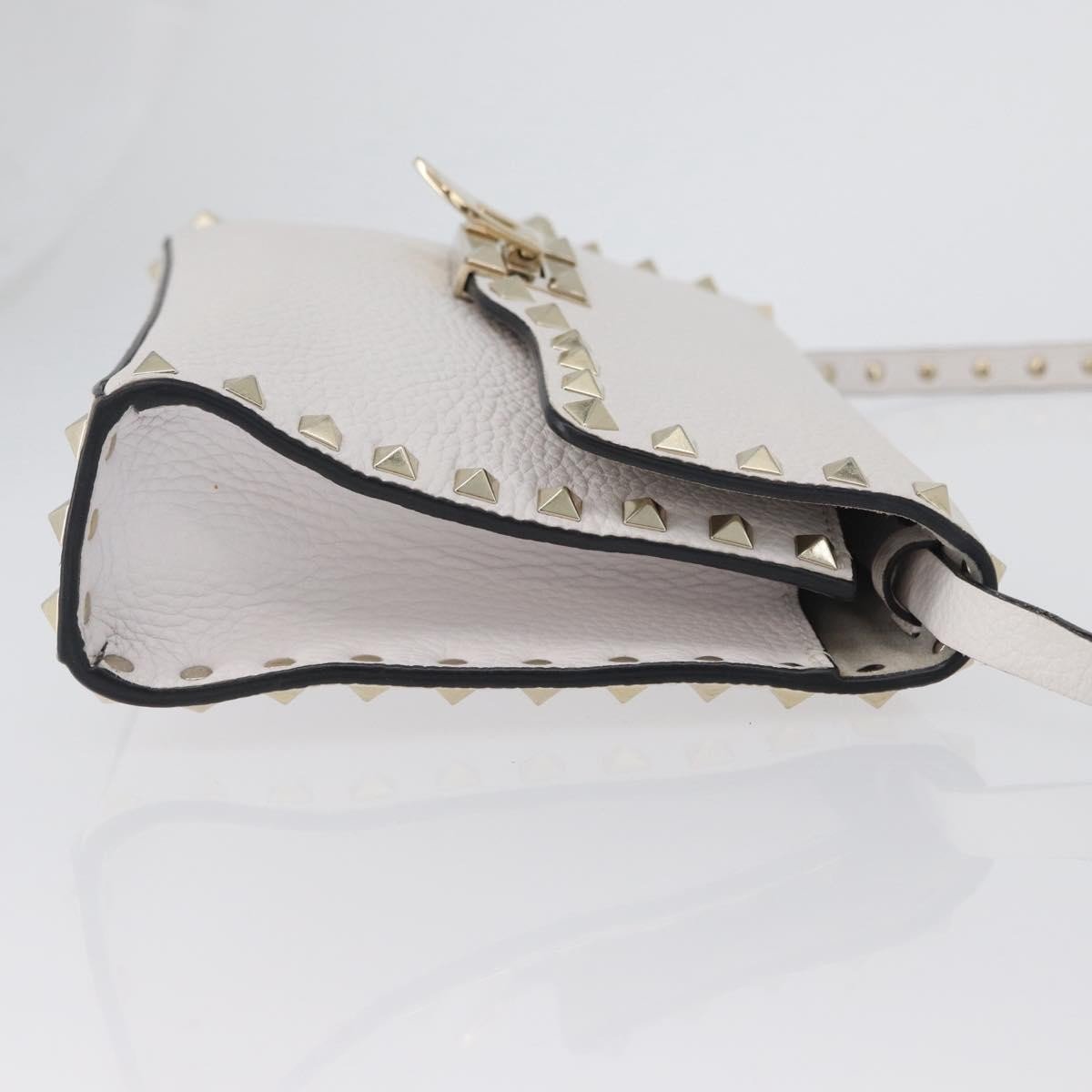 Valentino Garavani Rockstud Flip Lock Flap Leather Large Divers