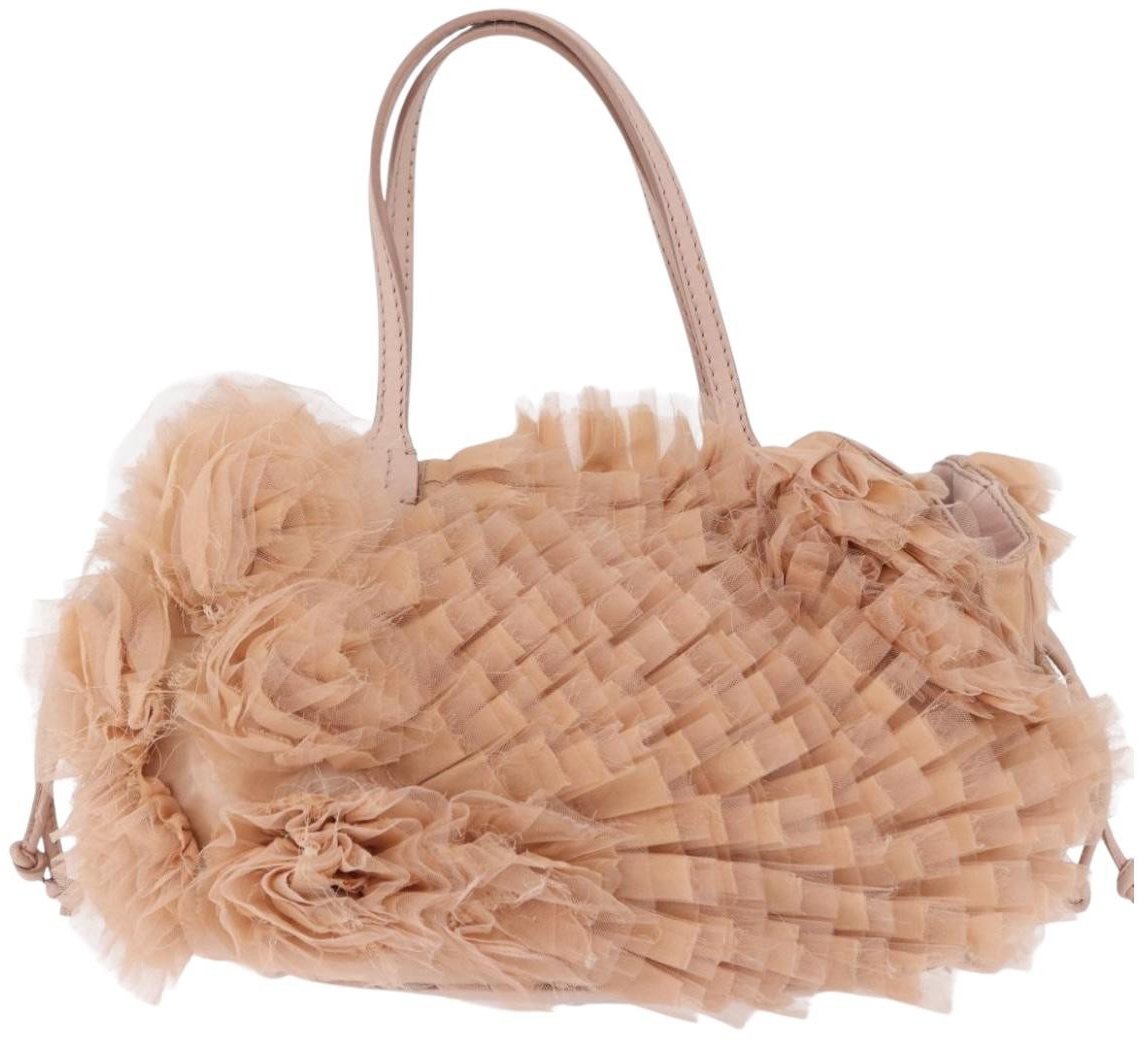 Valentino Garavani Rosier Tote Silk Small Roze