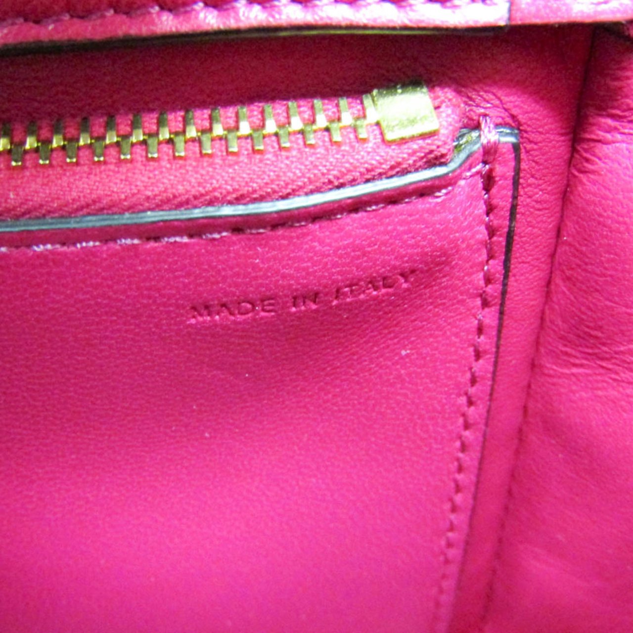 Valentino Garavani One Stud Top Handle Leather Small Roze