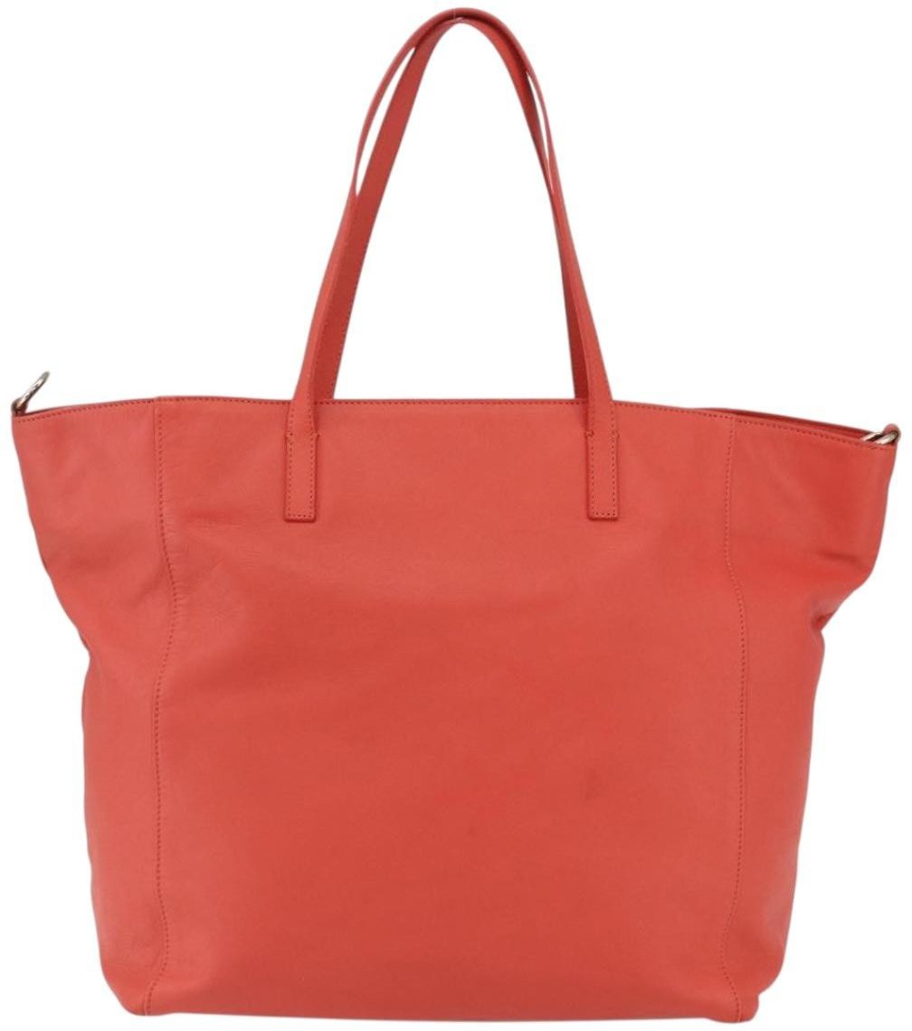 Valentino Garavani Valentino Garavani Vintage tote bag Leather Oranje