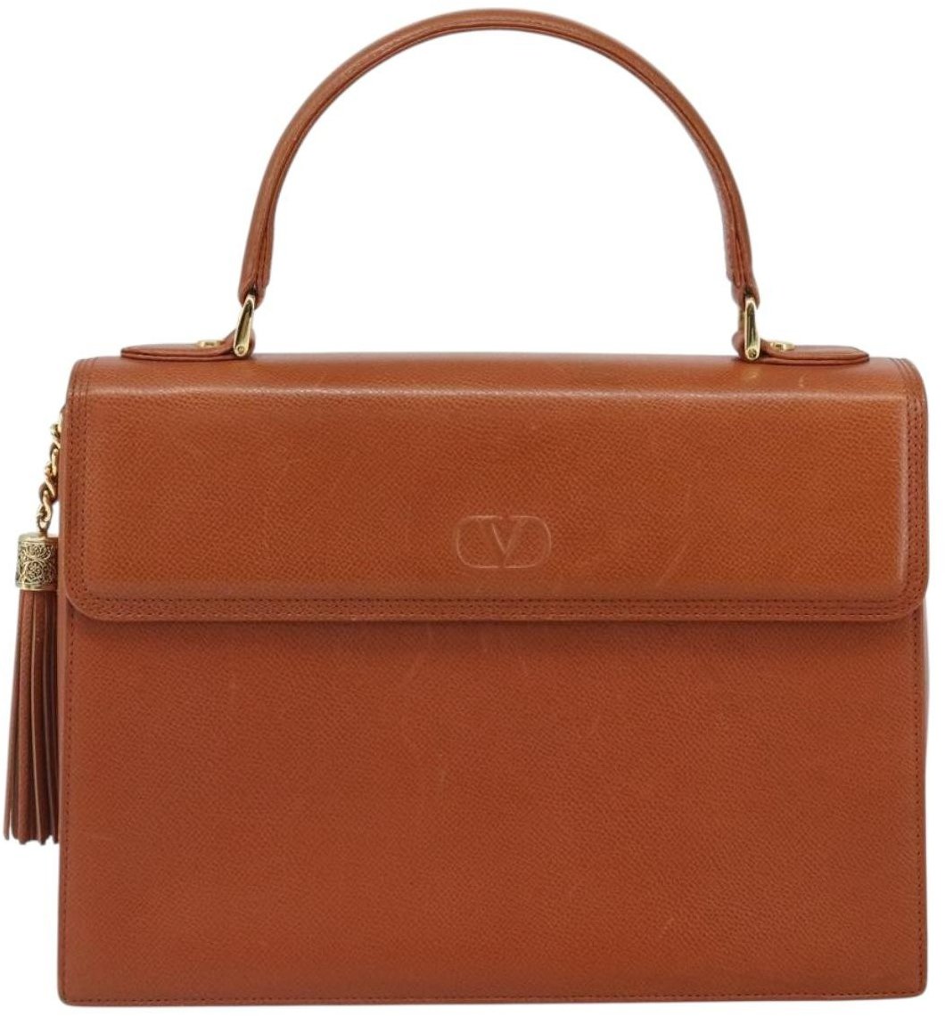 Valentino Garavani Valentino Garavani VSling Top Handle Bag Leather Medium Bruin