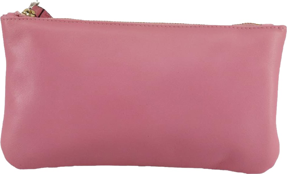 Valentino Garavani Pochette Leather Roze