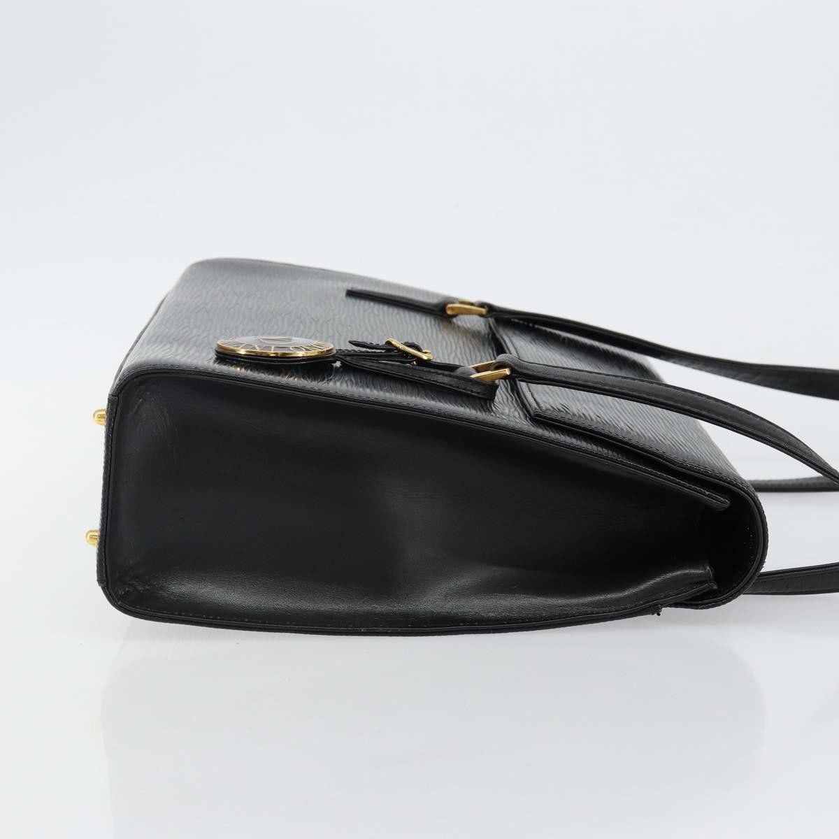 Valentino Garavani Valentino Garavani Flap Shoulder Bag Leather Large Zwart