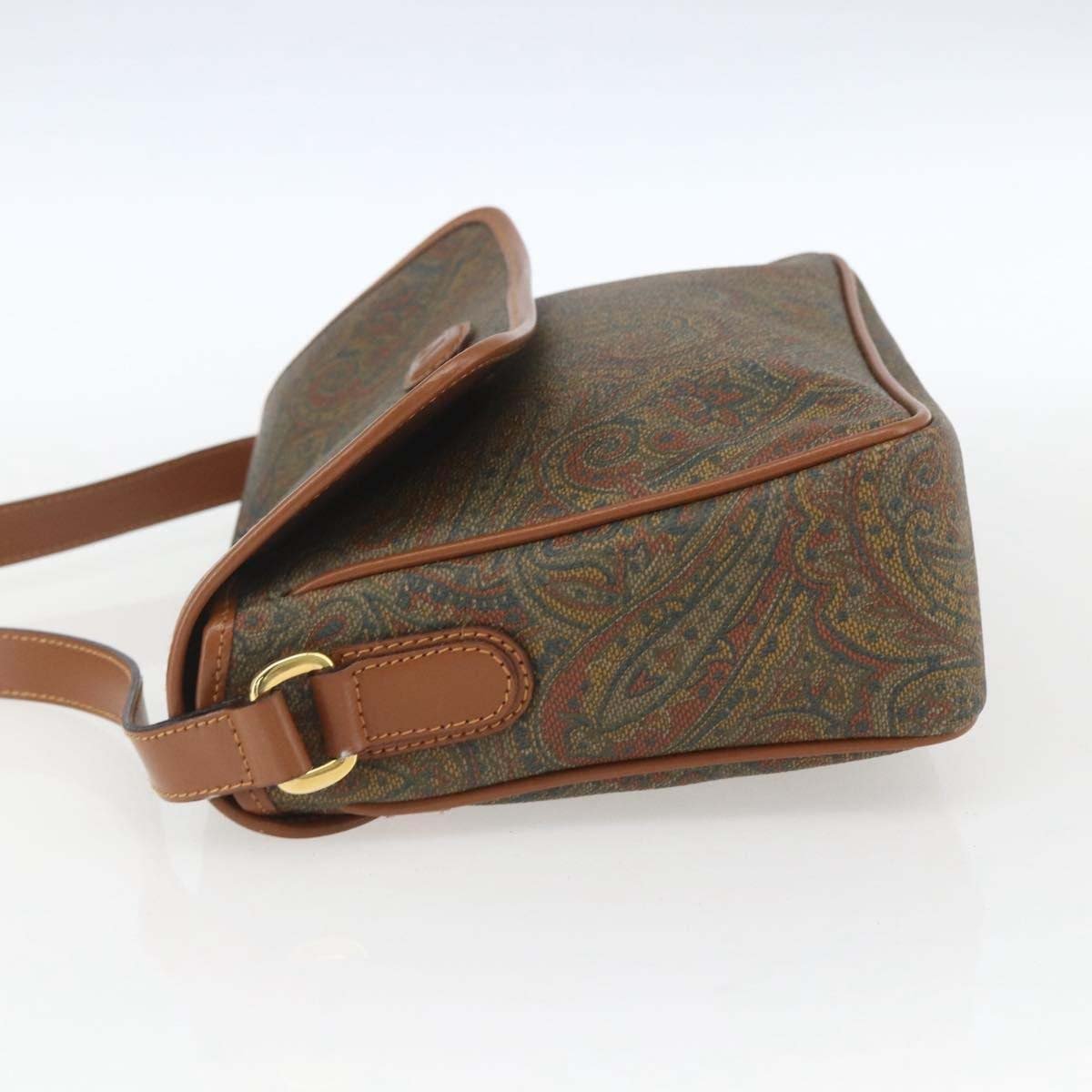 Valentino Garavani Vintage Canvas and Leather Bruin