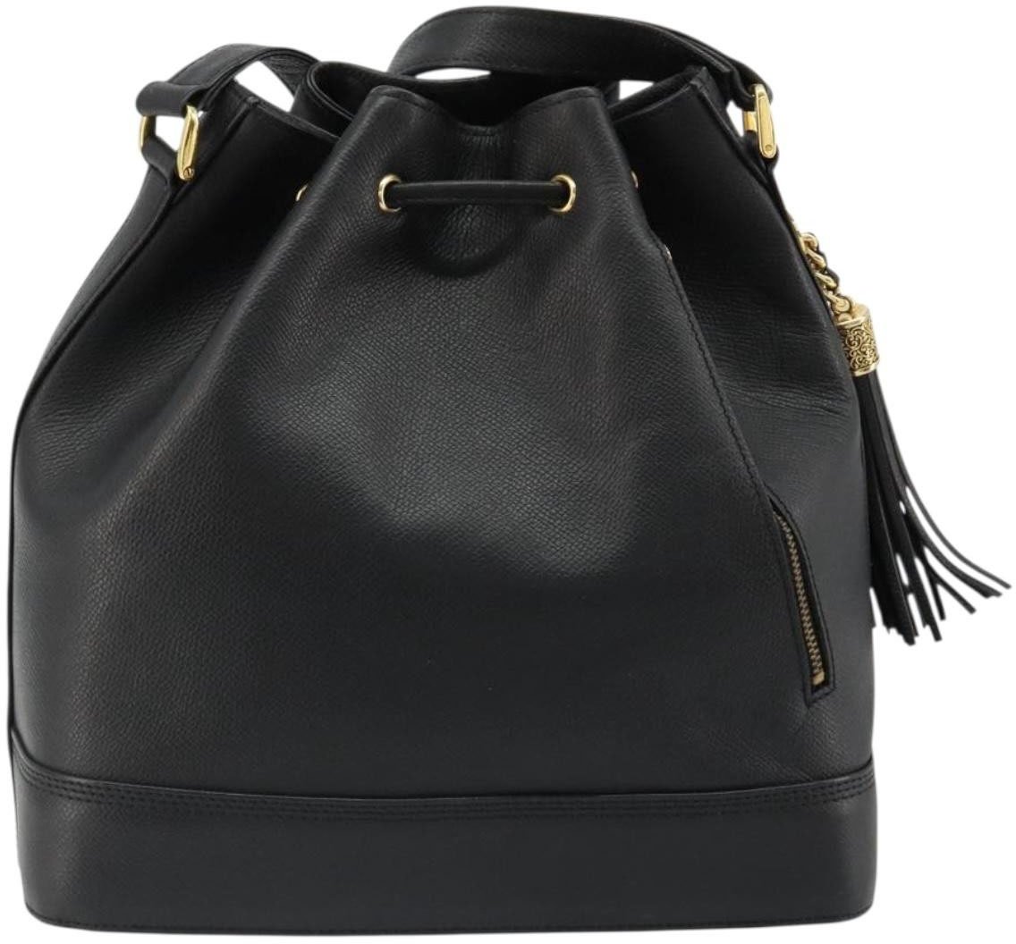 Valentino Garavani Vintage shoulder bag Leather Zwart