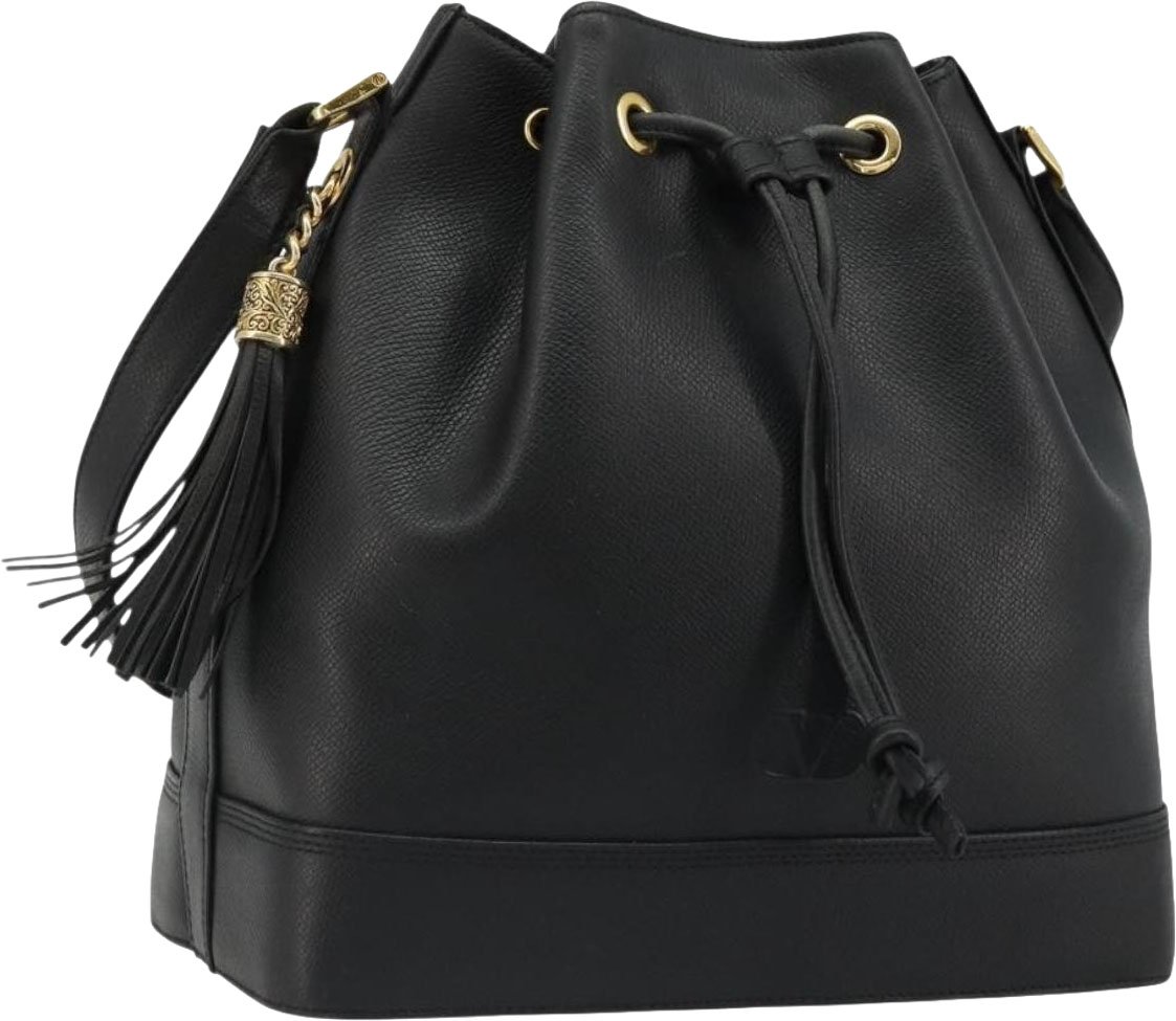 Valentino Garavani Vintage shoulder bag Leather Zwart