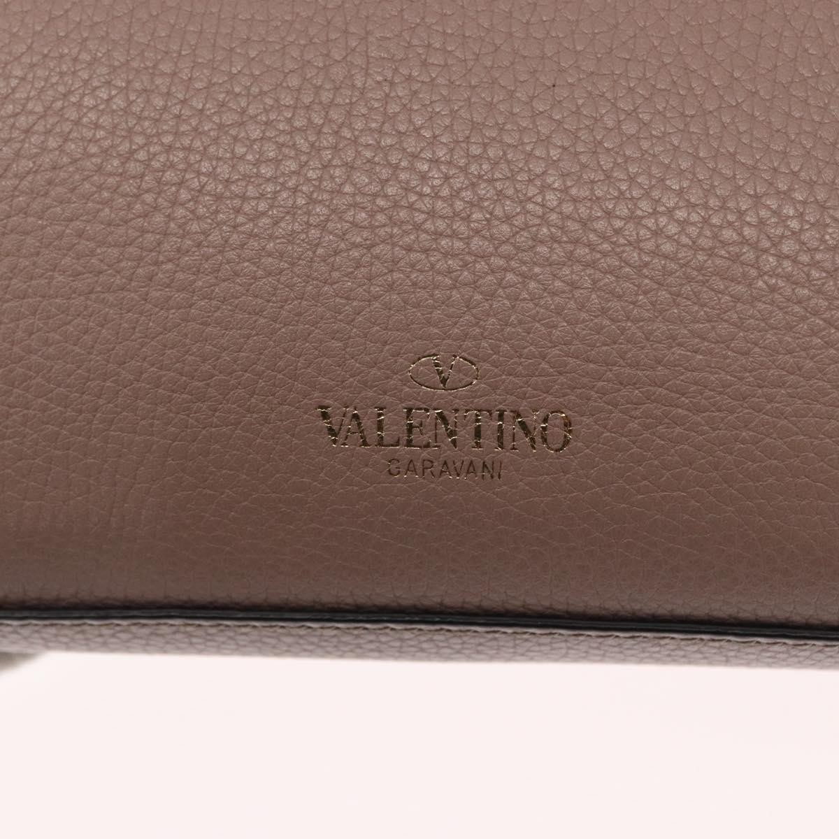 Valentino Garavani Valentino Garavani Rockstud Flip Lock Flap Bag Leather Medium Roze