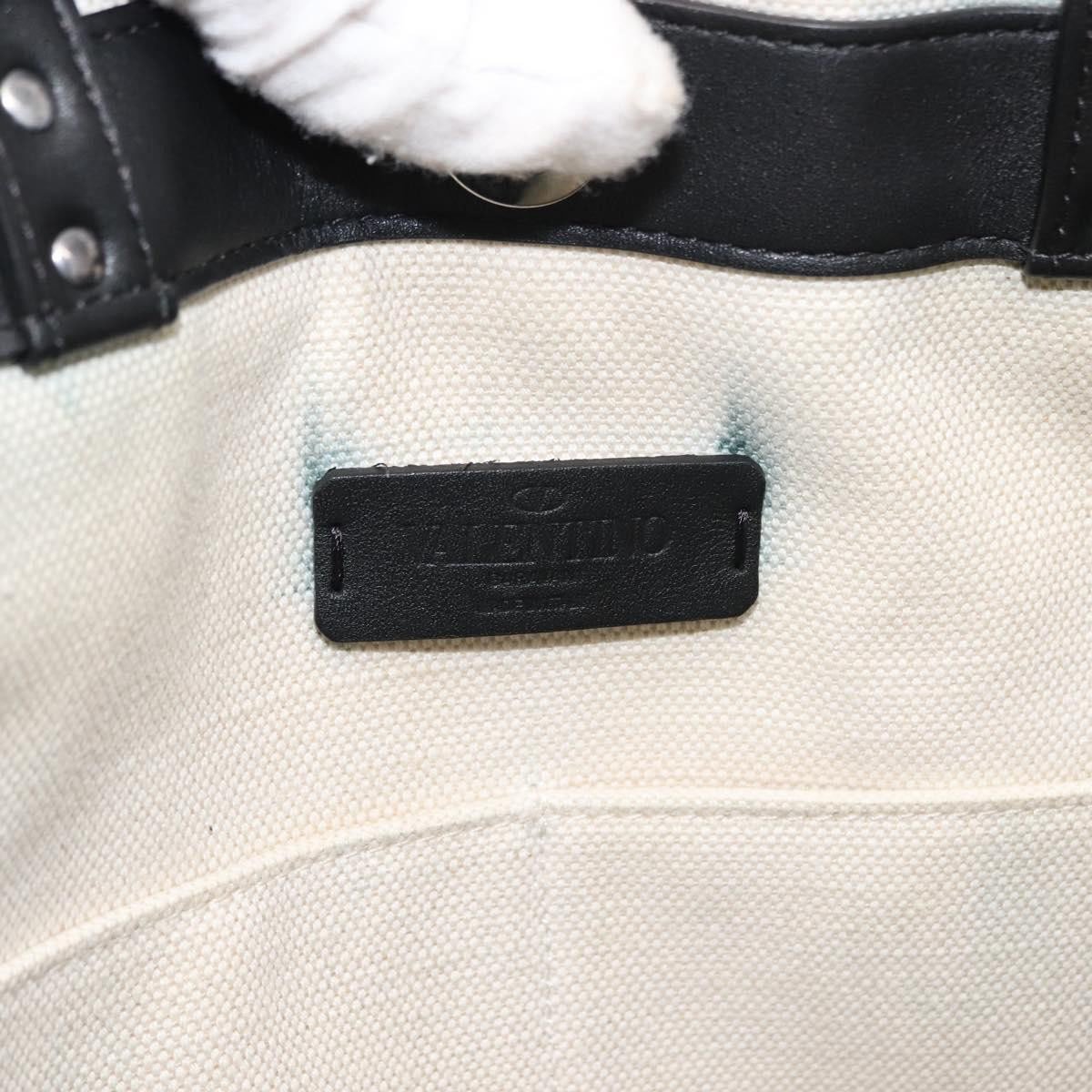 Valentino Garavani Valentino Garavani Grande Plage VLTN Tote Printed PVC with Leather Large Wit