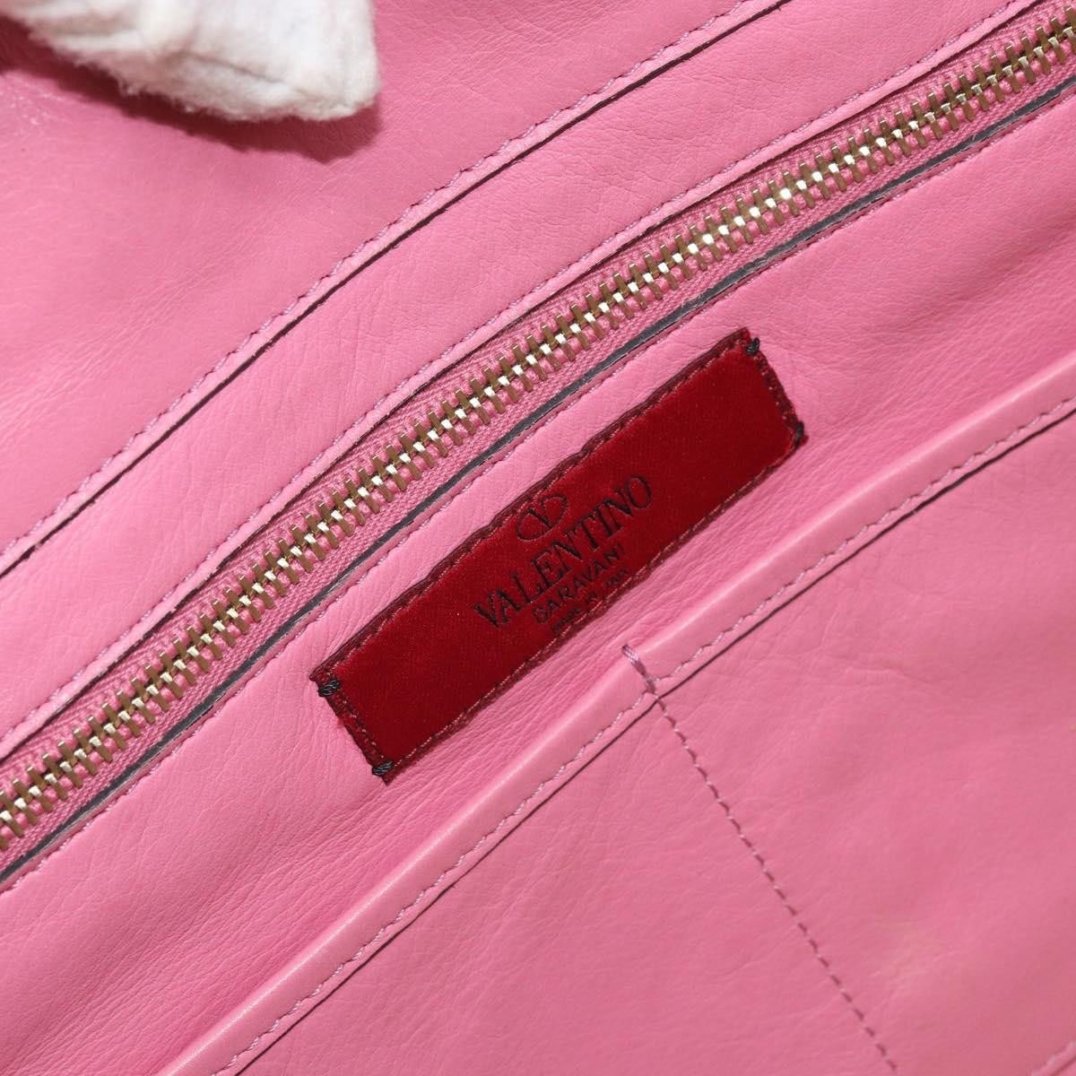 Valentino Garavani Valentino Garavani Rockstud Tote Soft Leather Medium Roze