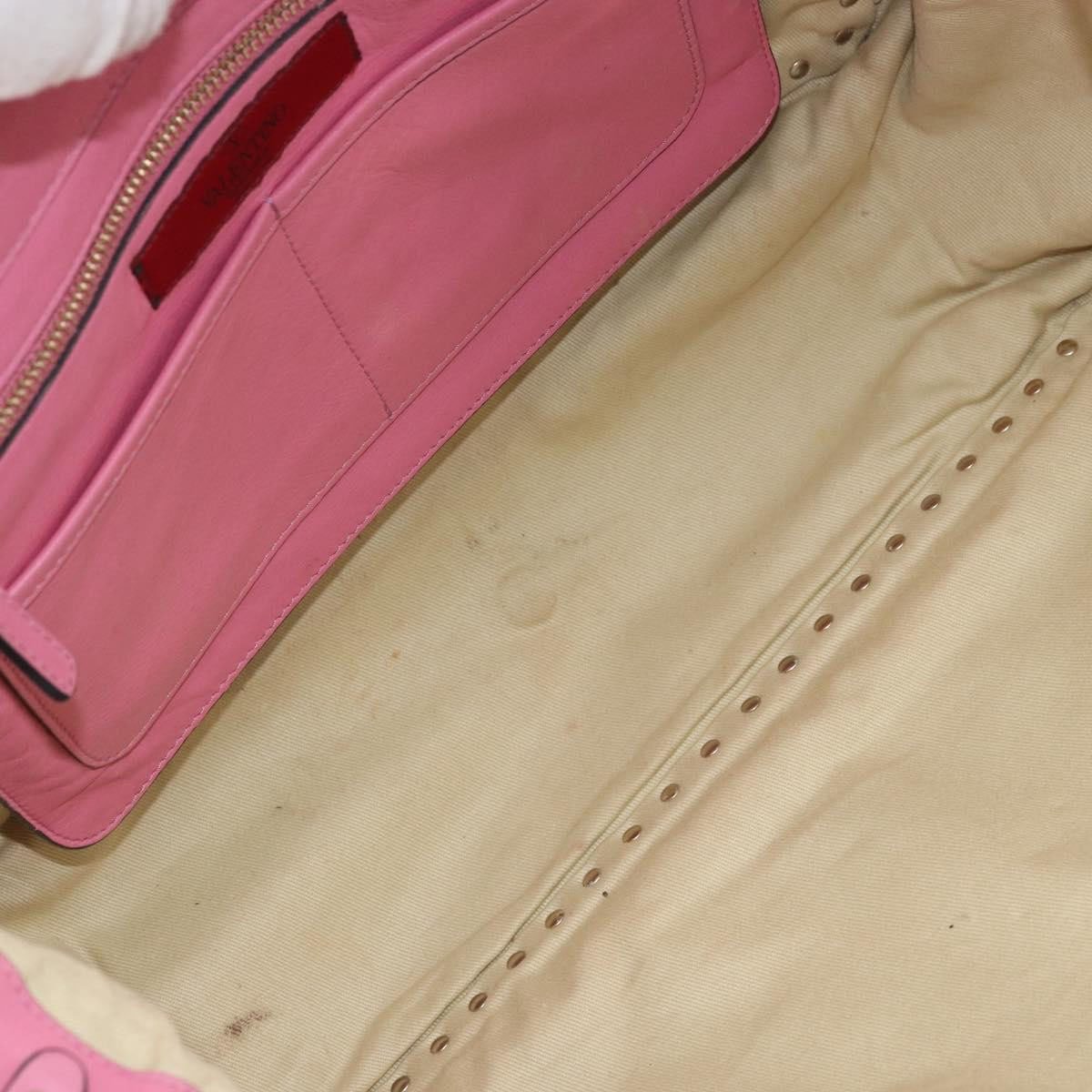 Valentino Garavani Valentino Garavani Rockstud Tote Soft Leather Medium Roze