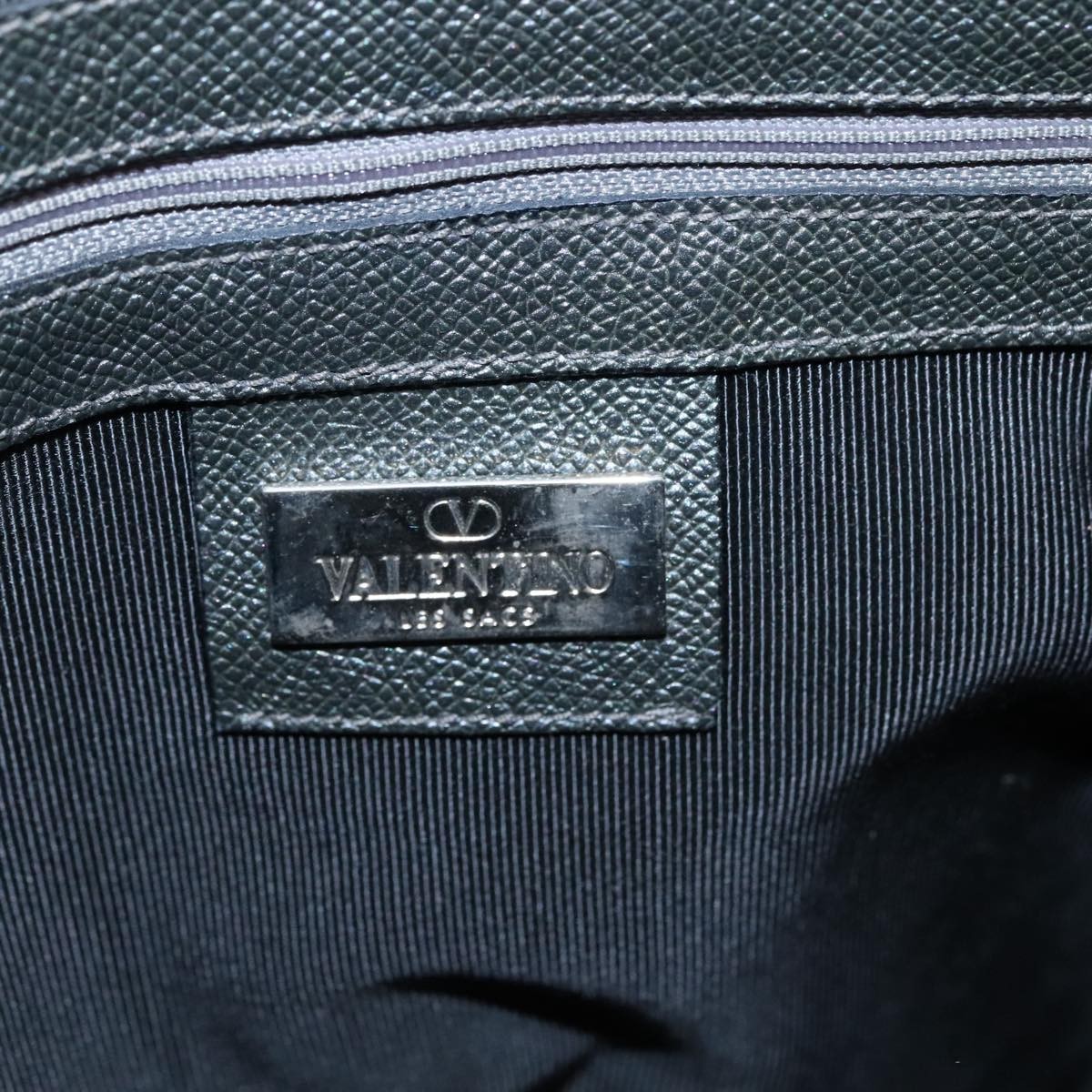 Valentino Garavani Valentino Garavani Vlogo tote bag Leather Grijs