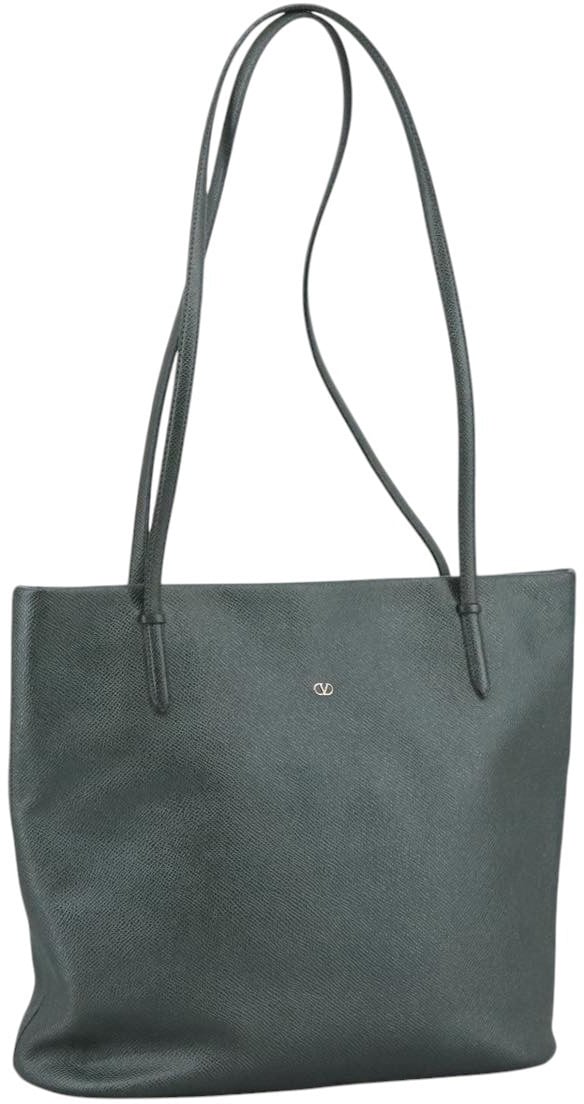 Valentino Garavani Valentino Garavani Vlogo tote bag Leather Grijs