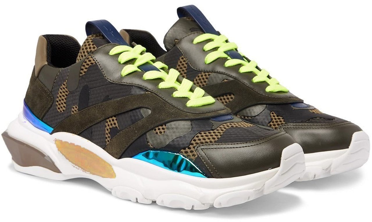 Valentino Garavani Valentino Garavani Bounce Sneakers Groen