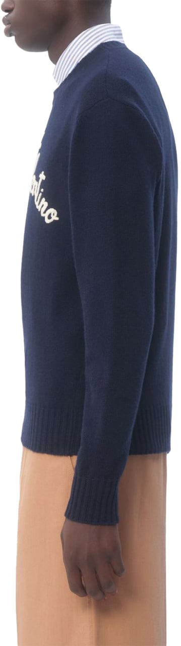 Valentino Garavani Valentino Garavani Sweaters Blue Blauw