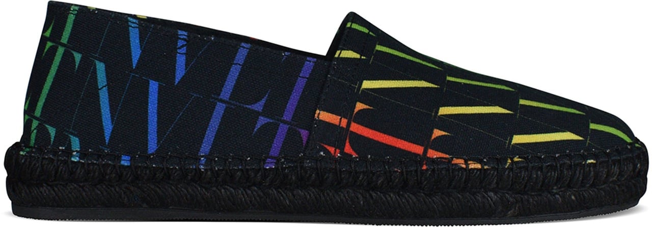 Valentino Garavani Valentino Garavani VLNT Espadrillas Zwart