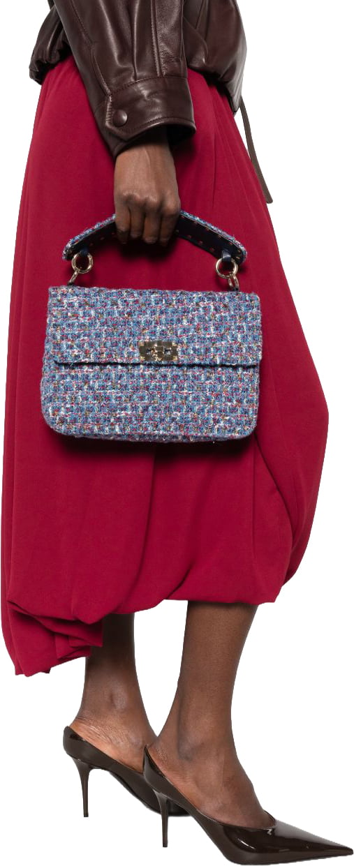 Valentino Garavani Bags Light Blue Blauw