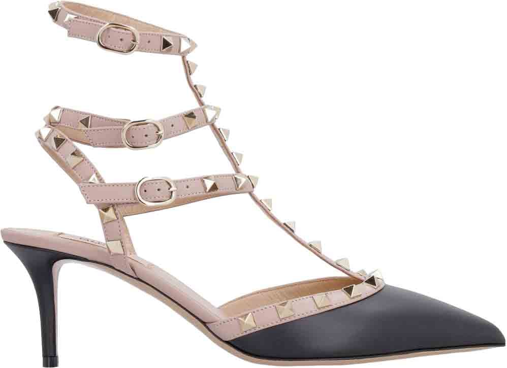 Valentino Garavani With Heel Black Zwart