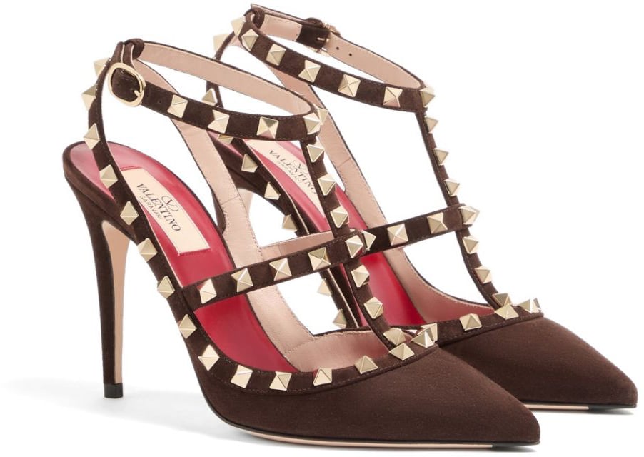 Valentino Garavani With Heel Brown Bruin
