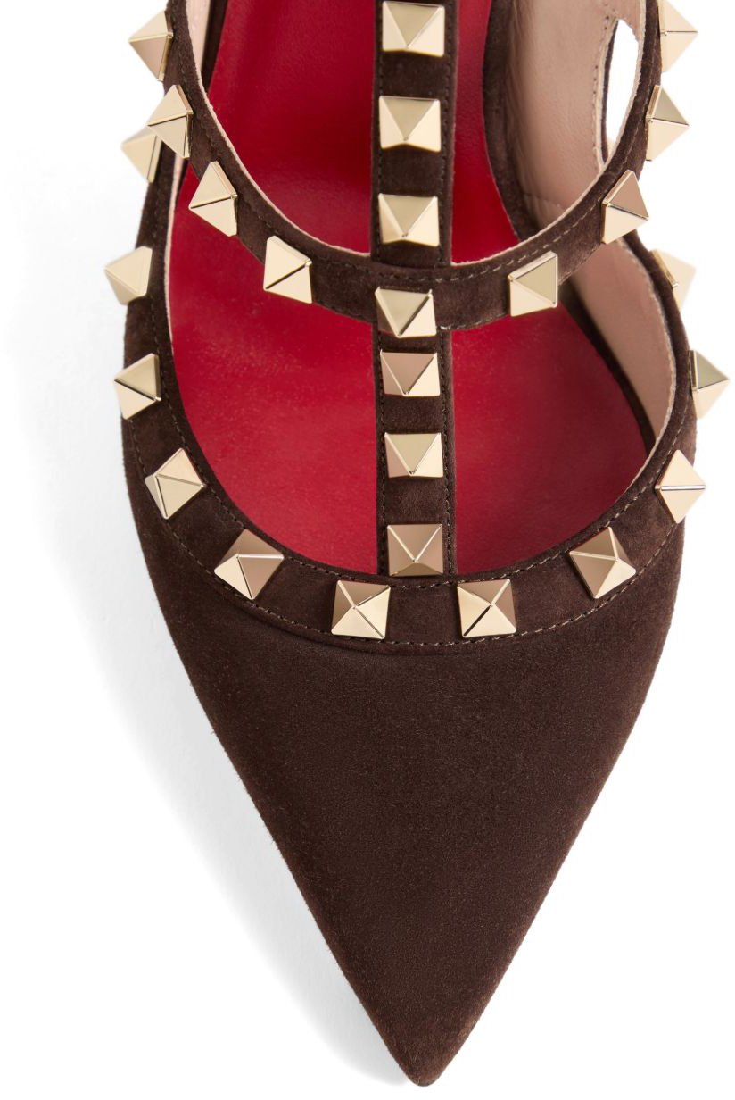Valentino Garavani With Heel Brown Bruin