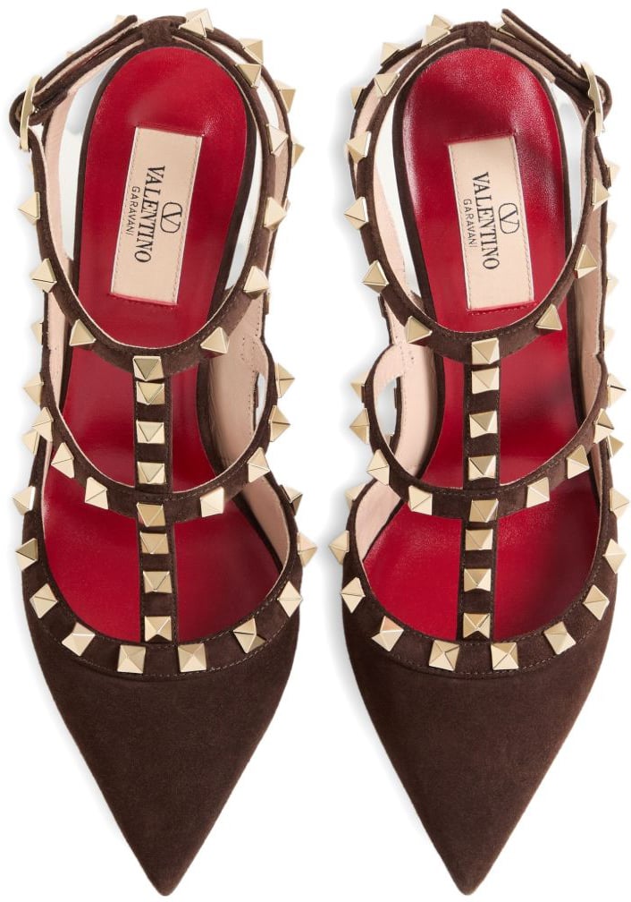 Valentino Garavani With Heel Brown Bruin