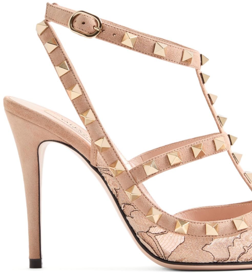 Valentino Garavani With Heel Powder Roze