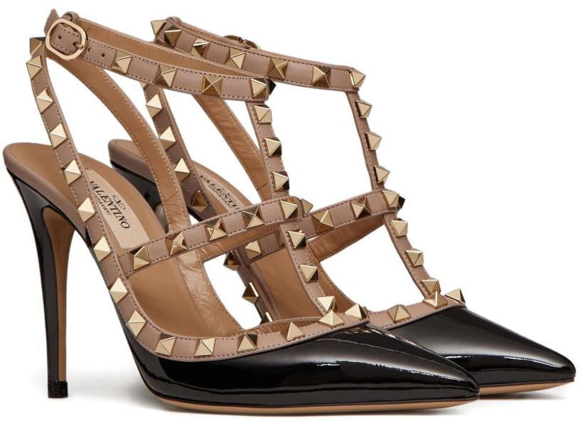 Valentino Garavani With Heel Black Zwart