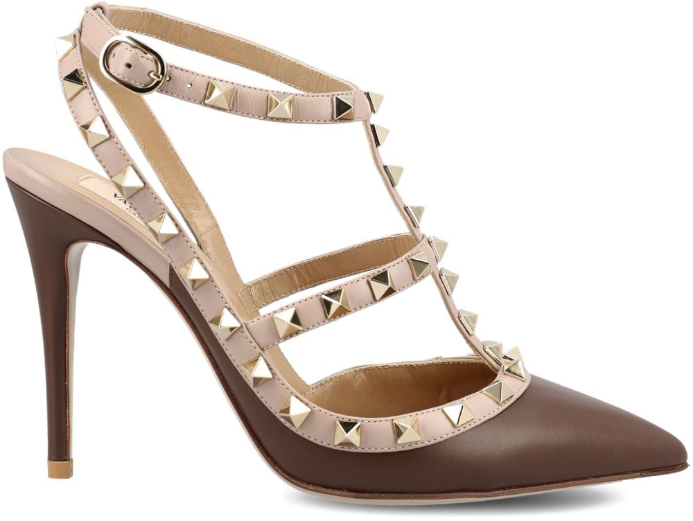 Valentino Garavani With Heel Marrone Chiaro Bruin
