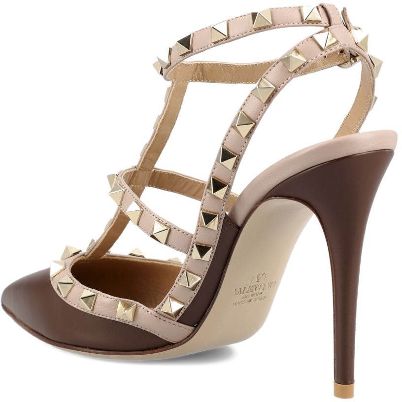 Valentino Garavani With Heel Marrone Chiaro Bruin