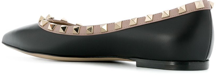 Valentino Garavani Flat Shoes Black Zwart