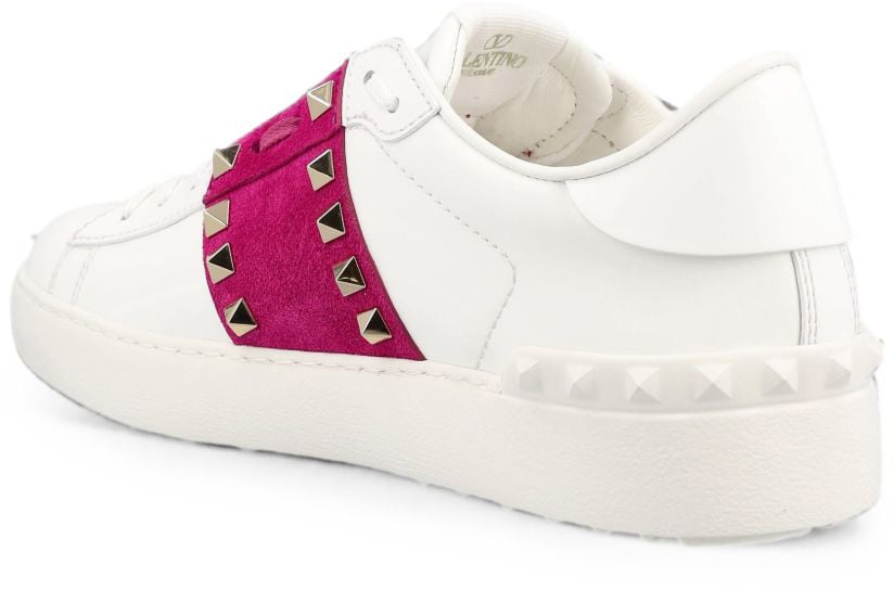Valentino Garavani Sneakers Fuxia Wit