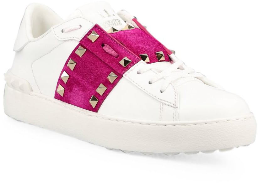 Valentino Garavani Sneakers Fuxia Wit