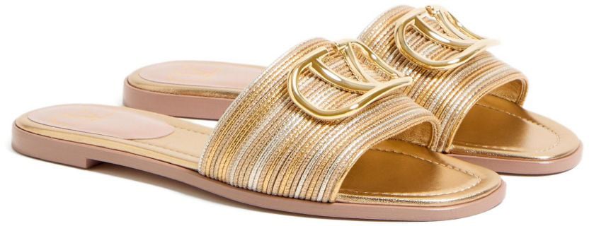 Valentino Garavani Sandals Golden Goud