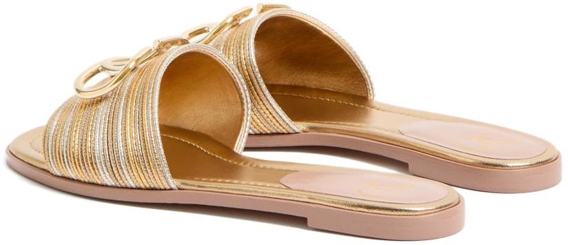 Valentino Garavani Sandals Golden Goud