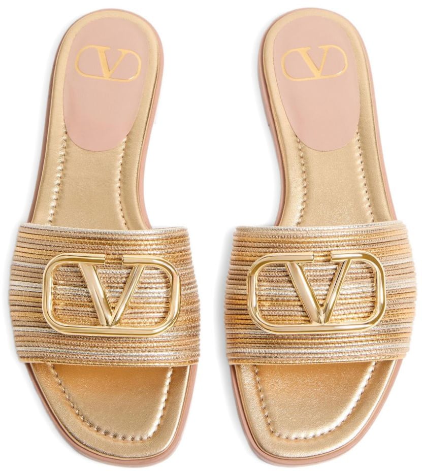 Valentino Garavani Sandals Oro Goud