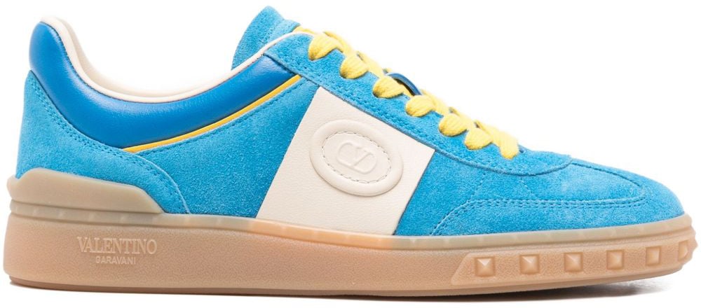 Valentino Garavani Sneakers Clear Blue Blauw