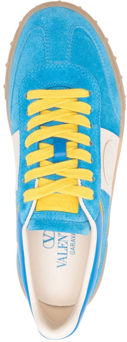 Valentino Garavani Sneakers Clear Blue Blauw
