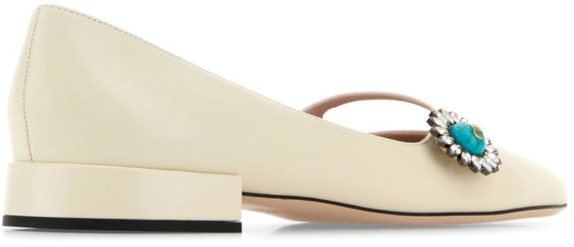 Valentino Garavani Flat Shoes White Wit