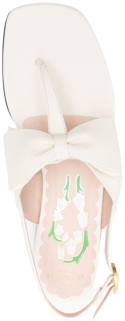 Valentino Garavani Sandals Ivory Wit